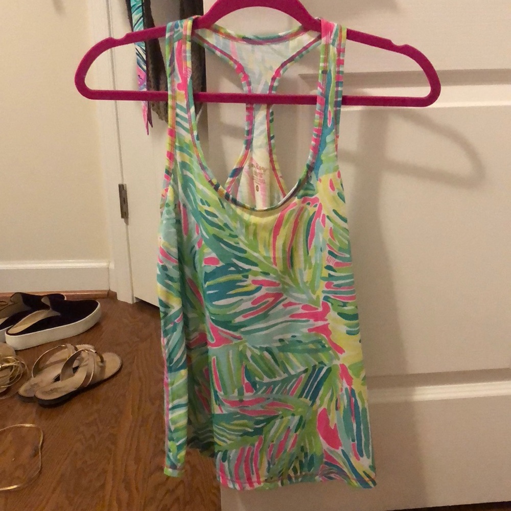 Lilly Pulitzer Luxletic Tank Tropical Storm
